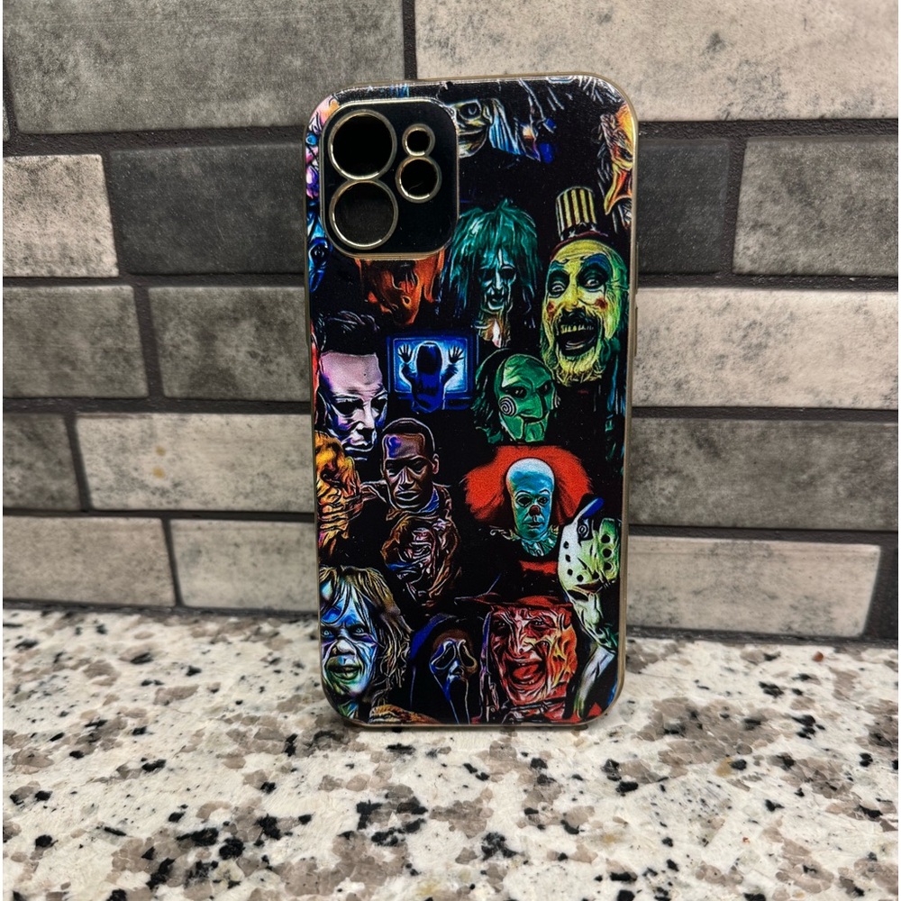Halloween themed IPhone 12 phone case, 
Brand new, never used